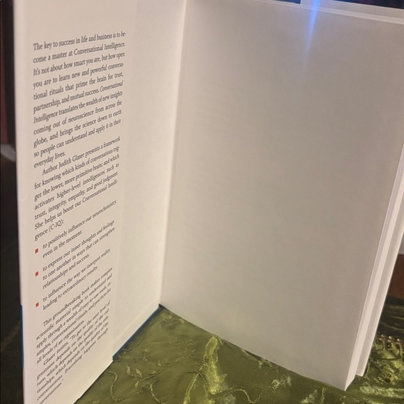 Conversational Intelligence Book by Judith E. Glaser - Picture 4 of 6